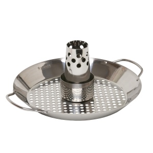 Monolith Kiphouder met Grillpan