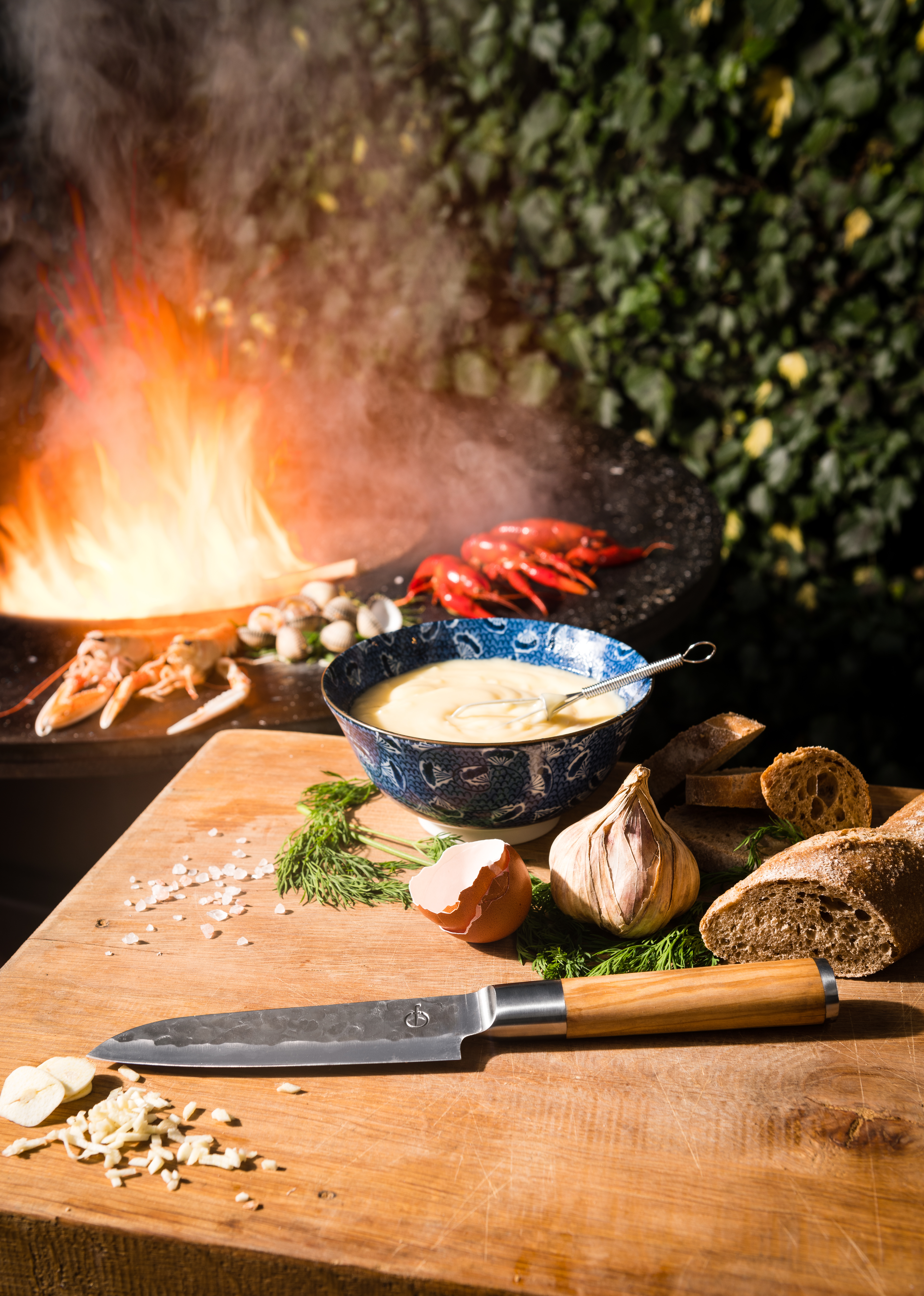 Forged Olive Santoku 14 cm - Afbeelding 7