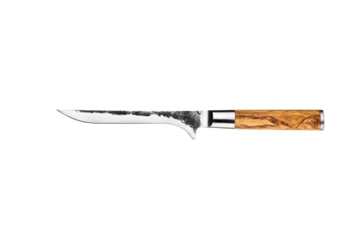 Forged olive uitbeenmes