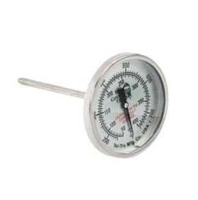 Big Green Egg Deksel Thermometer M-S-MX-MN