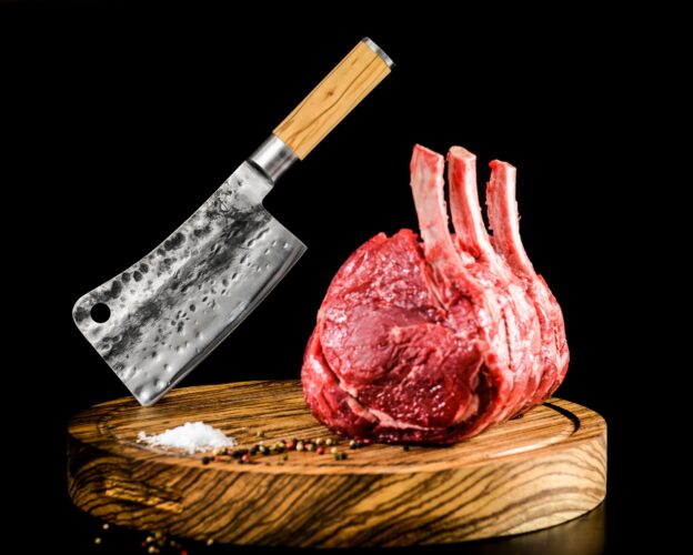 Forged Olive Cleaver - Afbeelding 12