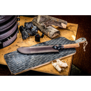 Forged leather slagersmes