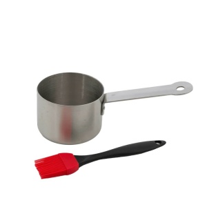 Barbecook RVS Sauspan met Kwast