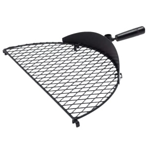 Barebones Cowboy Fire Pit Half Rooster Large