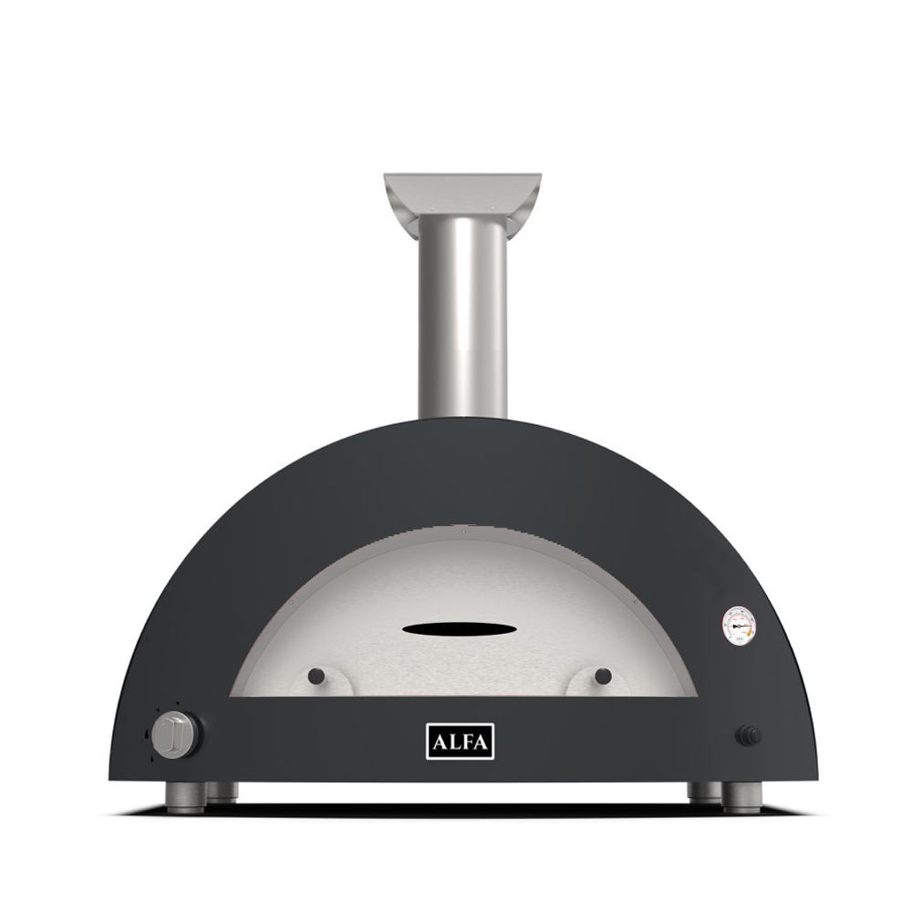 Alfa Forni Pizzaoven Moderno 5 Pizze Grijs Hybride