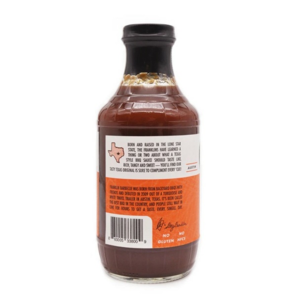 Franklin Barbecue Original BBQ Saus