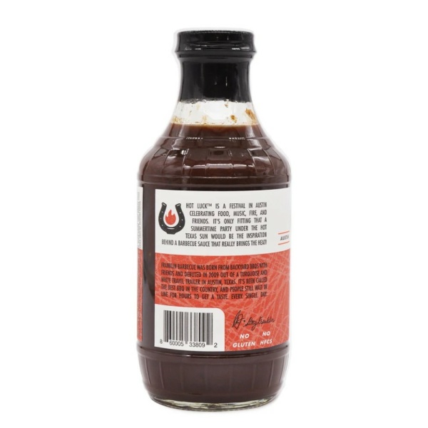 Franklin Barbecue Spicy Barbecue Saus