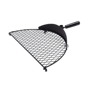 Barebones Cowboy Fire Pit Half Rooster Small