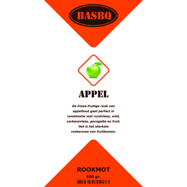 BASBQ Appel Rookmot 500 g - Afbeelding 3