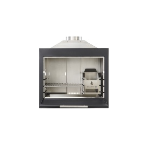 Braaimaster Inbouw Single Black