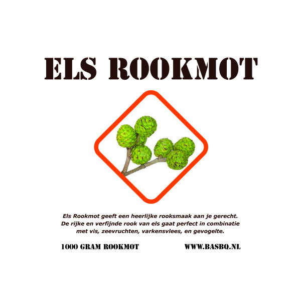 BASBQ Els Rookmot 1 kg - Afbeelding 2