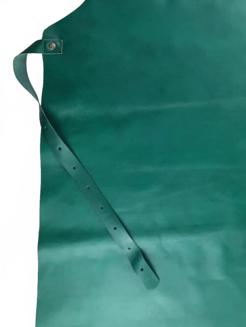 Lederen Schort Groen - Afbeelding 2