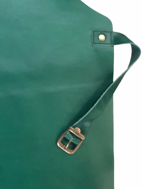 Lederen Schort Groen - Afbeelding 3