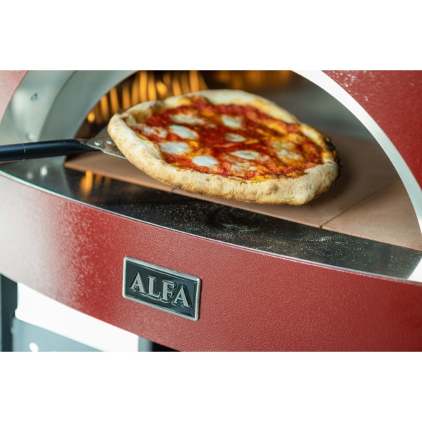 Alfa Forni Pizzaoven Moderno 2 Pizze Rood Hybride - Afbeelding 10
