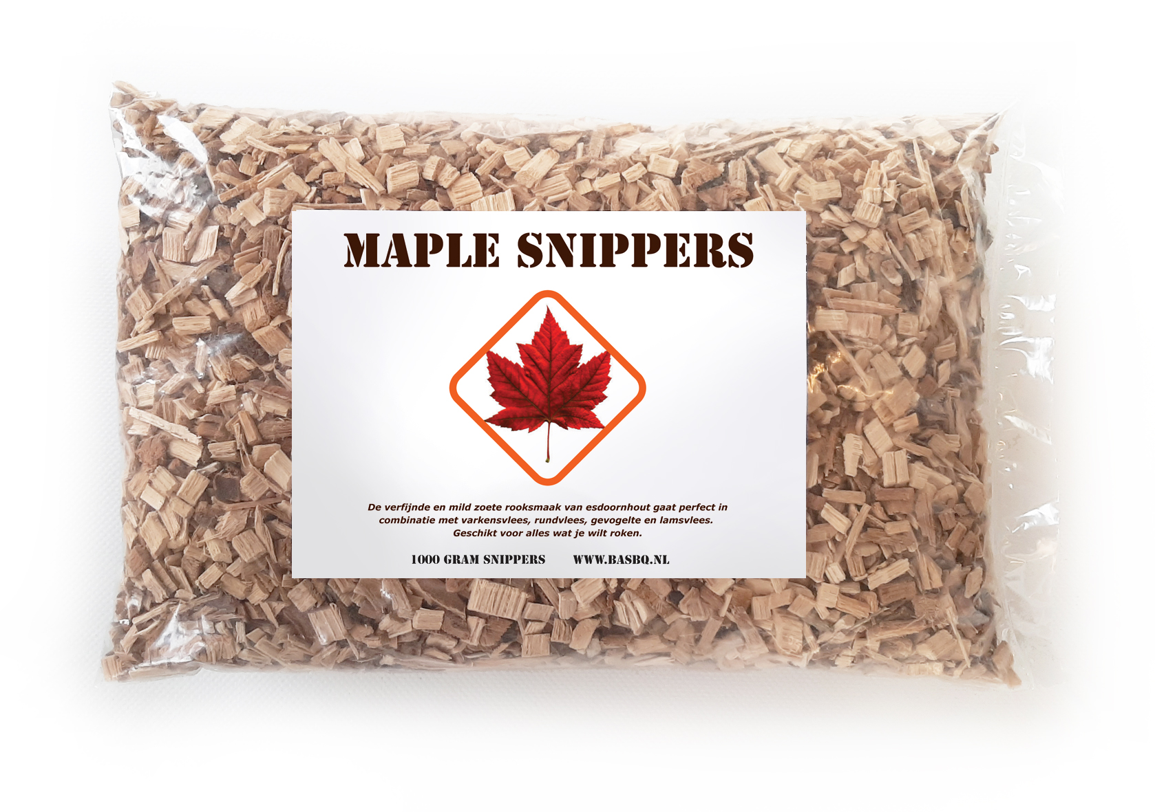 BASBQ Maple Rooksnippers 1 kg