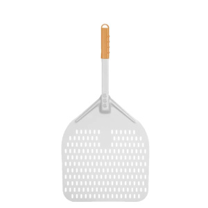 Pizzaschep ALU Geperforeerd 30x66 cm - BASBQ Uden