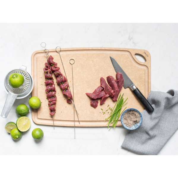Sage Snijplank 30x45 met sapgeul_02 - BASBQ BBQ Speciaalzaak Uden