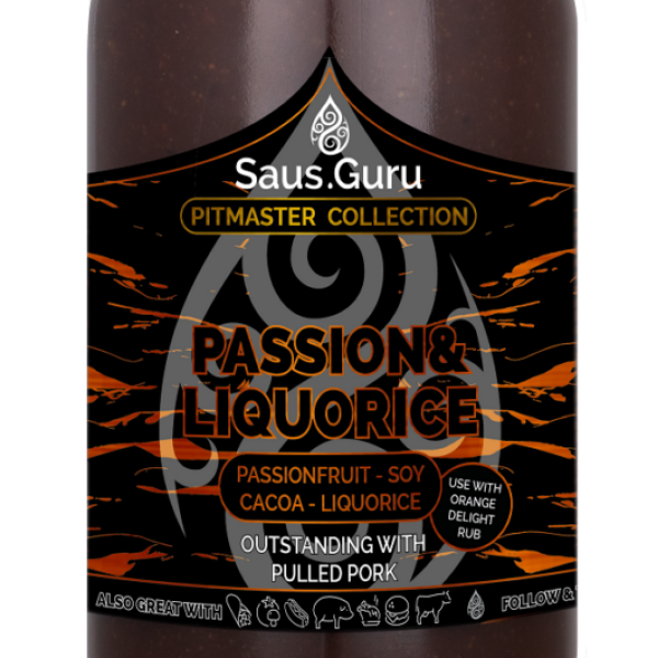 Saus.Guru Passion Liquorice Saus 500 ml - Afbeelding 2