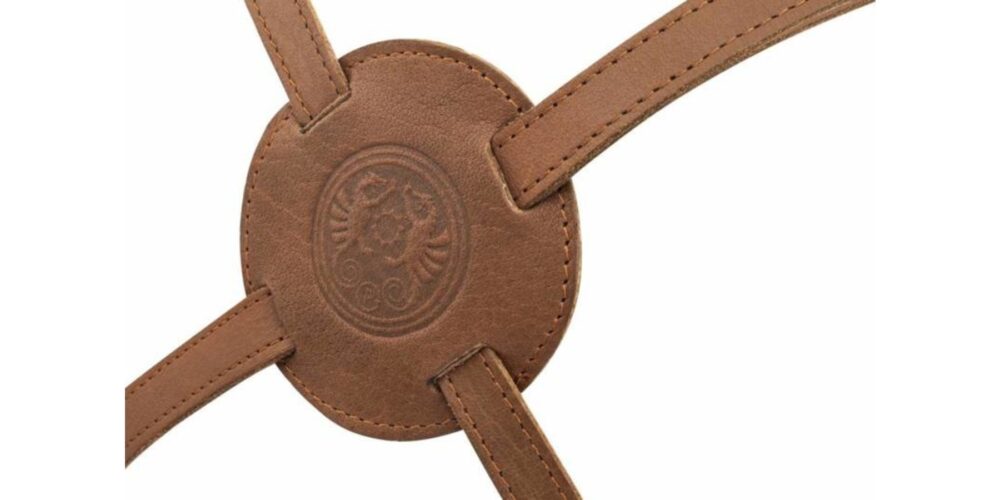 Petromax Leren Schort Kruis Band