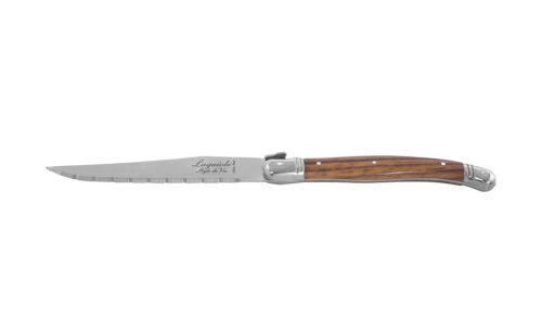 Laguiole Premium Line Hout 6-delig Steakmessen set.