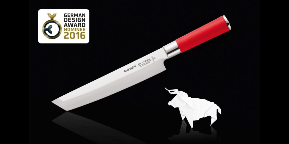 F-Dick Red Spirit Tanto Universeelmes 21 cm - Afbeelding 2