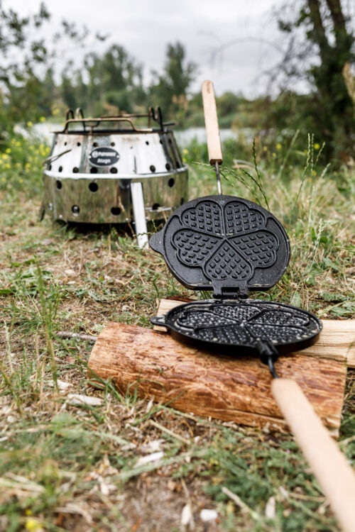 Petromax Roterend Wafel IJzer - Afbeelding 2