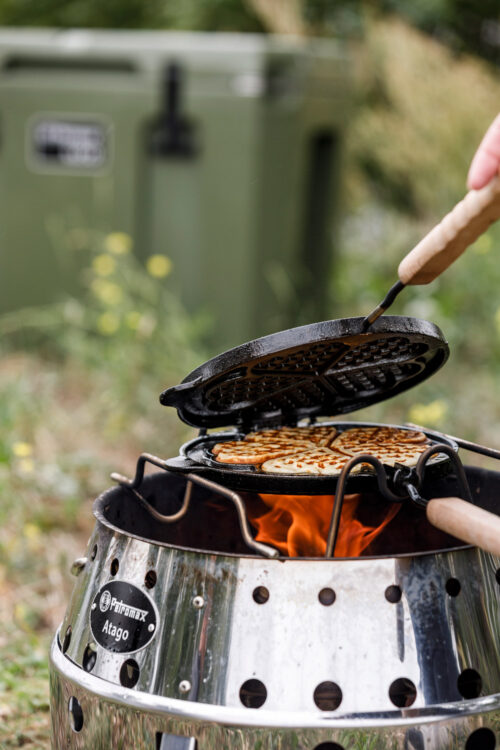 Petromax Roterend Wafel IJzer - Afbeelding 4