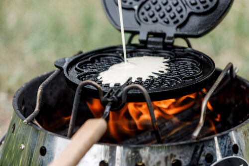 Petromax Roterend Wafel IJzer - Afbeelding 6