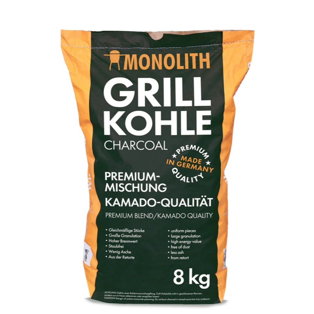 Monolith Houtskool 8 kg