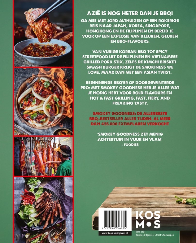 Smokey Goodness Asian BBQ Flames and Flavours