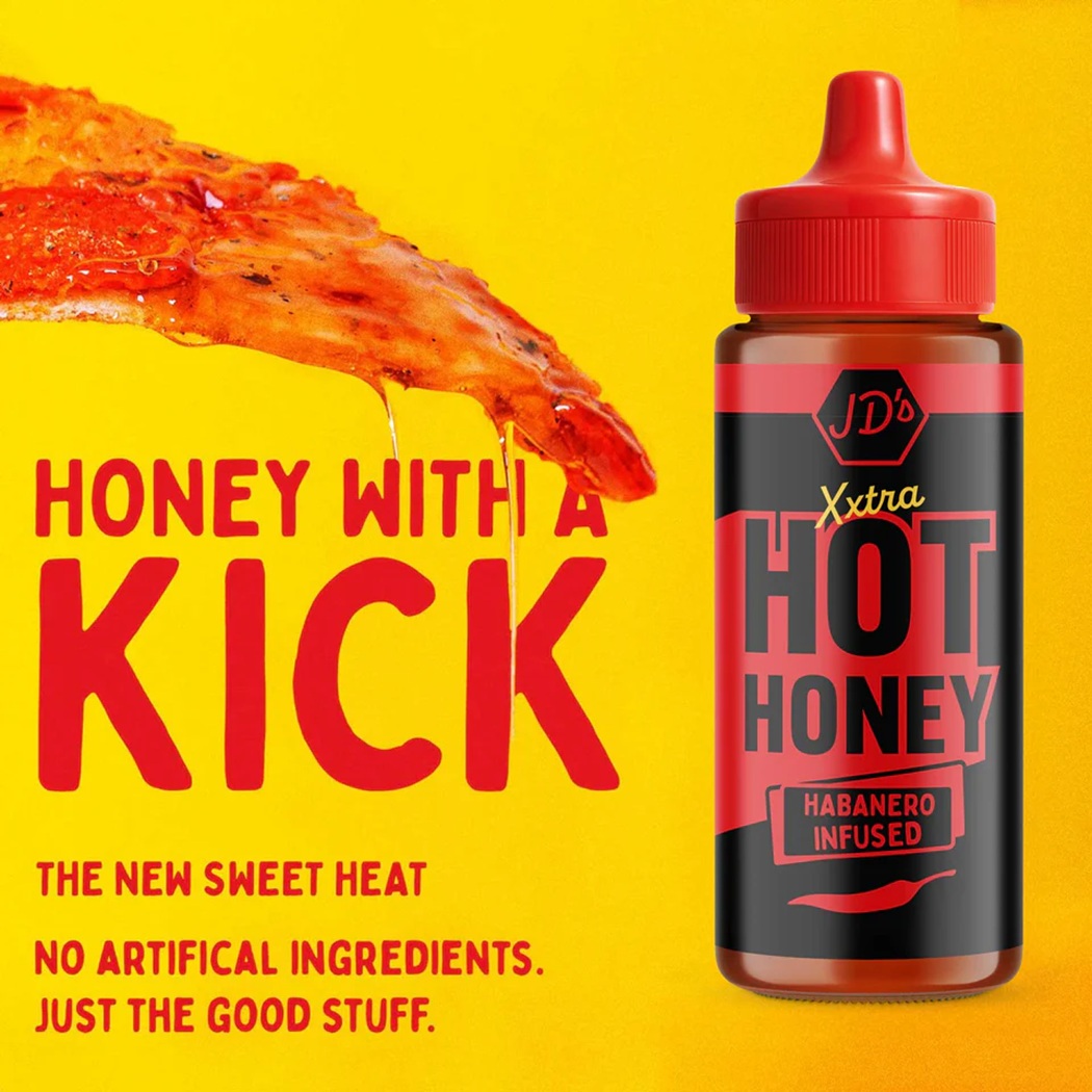 JD's Hot Honey Xxtra - Habanero - Afbeelding 2