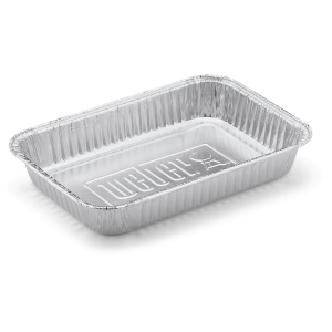 Weber Aluminium Lekbak Groot 10 stuks