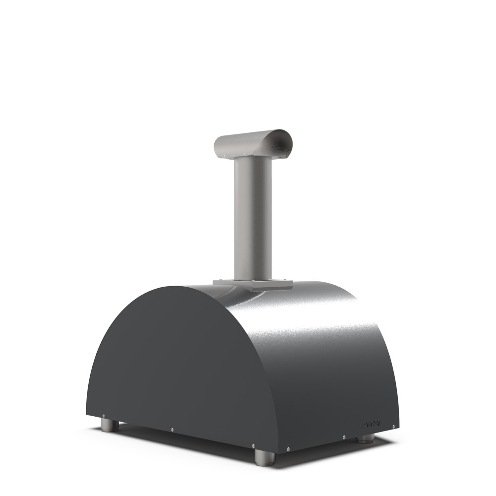 Alfa Forni Pizzaoven Moderno 2 Pizze Grijs Hout - Afbeelding 5