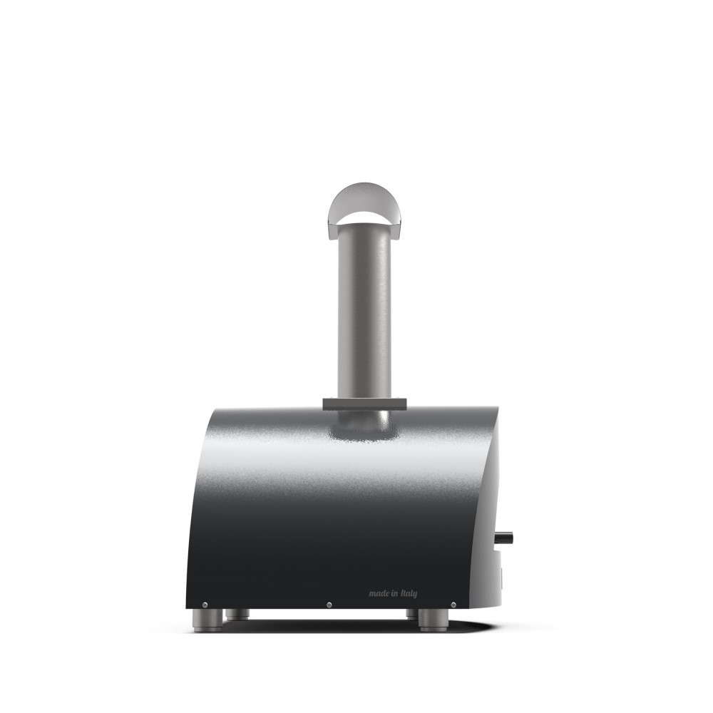 Alfa Forni Pizzaoven Moderno 2 Pizze Grijs Hout - Afbeelding 3