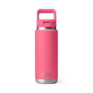Yeti Rambler Straw Bottle Tropical Pink 26 oz - 760 ml