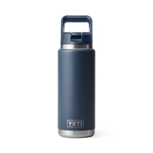 Yeti Rambler Straw Bottle Navy 26 oz - 769 ml