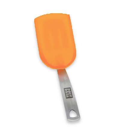 Brix Siliconen Spatel Oranje