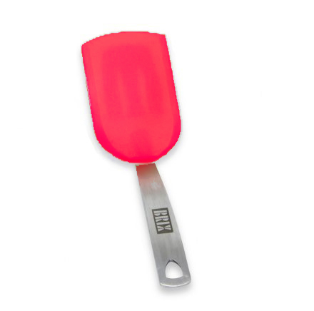Brix Siliconen Spatel Rood