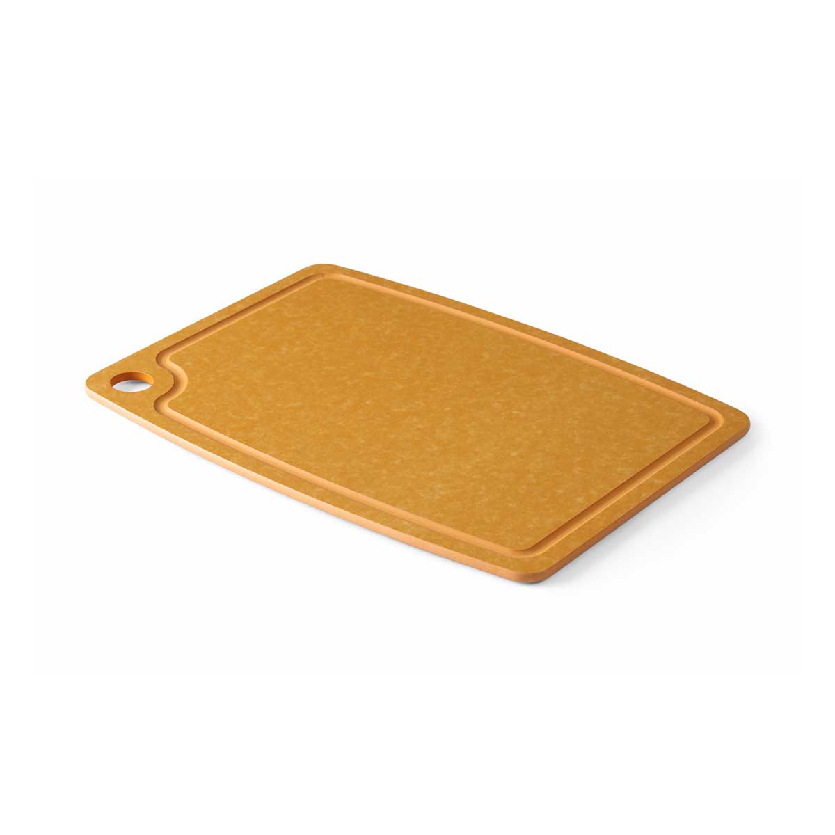 Houtvezel snijplank naturel met sapgeul 30x24_01