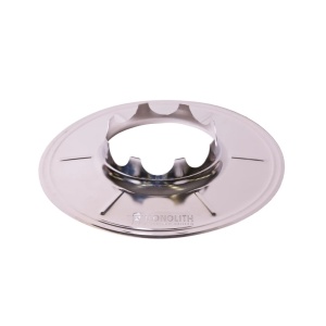 Monolith Wokhouder RVS 33 cm