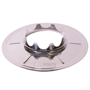 Monolith Wokhouder RVS 54 cm