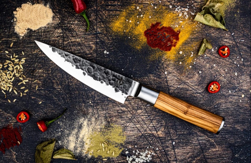Forged Olive Koksmes 16 cm - Afbeelding 8
