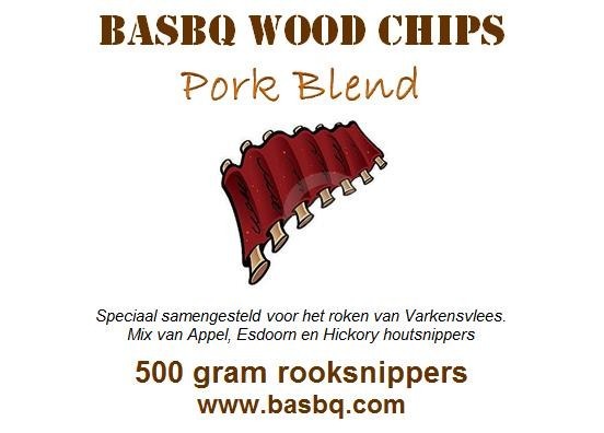 BASBQ Rooksnippers Varken 500 g - Afbeelding 3