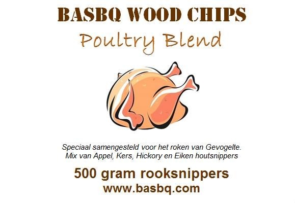 BASBQ Rooksnippers Kip 500 g - Afbeelding 3