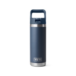 Yeti Rambler Straw Bottle Navy 18 oz - 532 ml