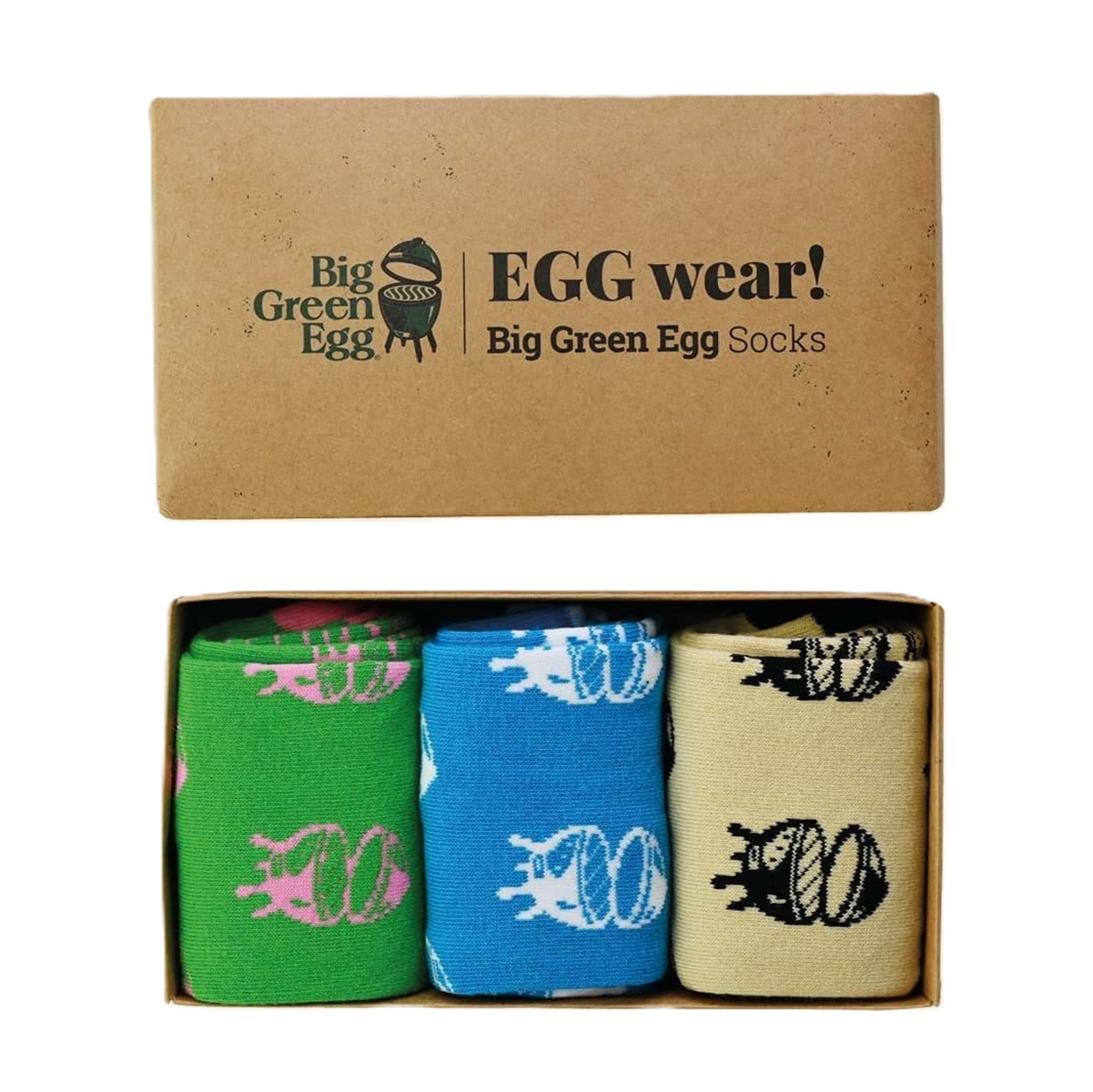 Big Green Egg Sokken 3-Pak Maat 43 - 46