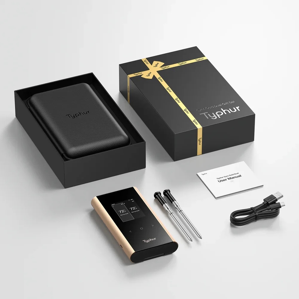 Typhur Sync Gold Dual Gift Set - Afbeelding 6