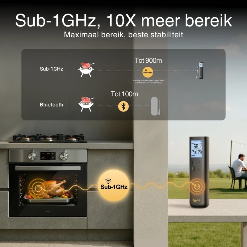 Typhur Sync Gold Lite Draadloze Thermometer - Afbeelding 5